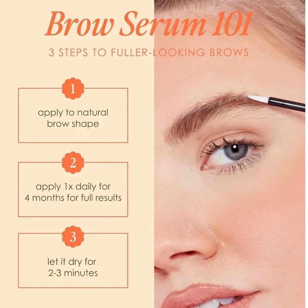 Grande Cosmetics/GrandeBROW/Brow Enhancing Serum/0.1 Fl Oz (Pack of 1) - Picture 5 of 12